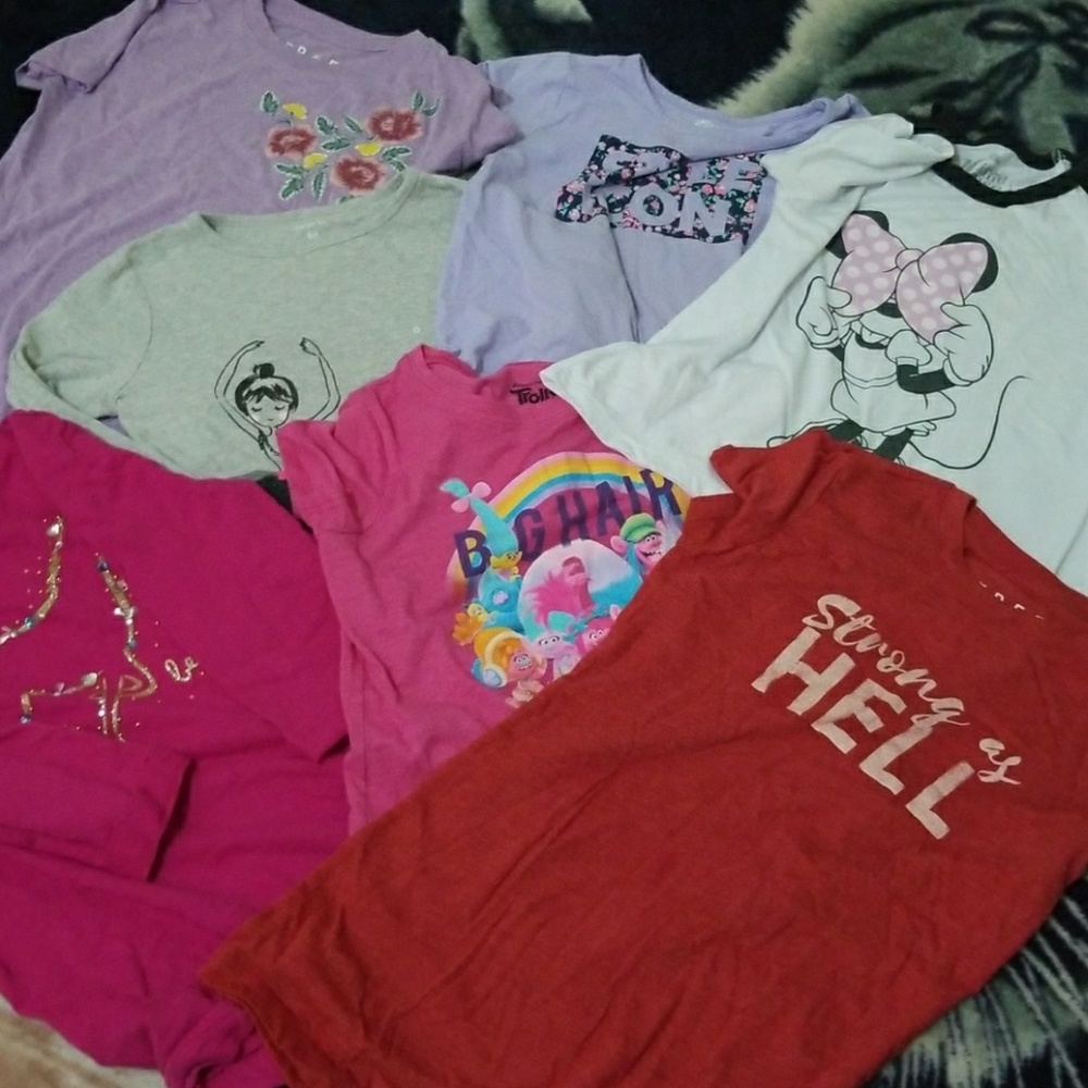 Size 6x girls t shirt lot